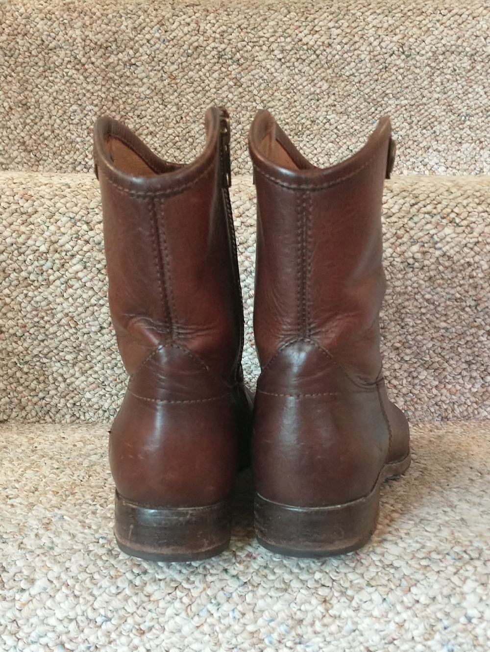 Frye Short Calf Length Western Boots Size 8 - Picture 2 of 10